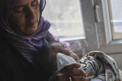 El hospital de Al Salama, en el distritito de Azaz, en el norte de Siria.