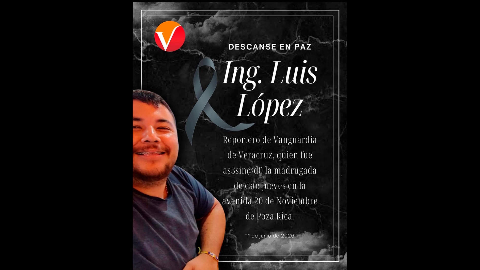Asesinado en Veracruz el periodista Luis Ángel López Valdez