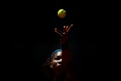 Serena Williams, durante un partido de 2013 en Madrid.