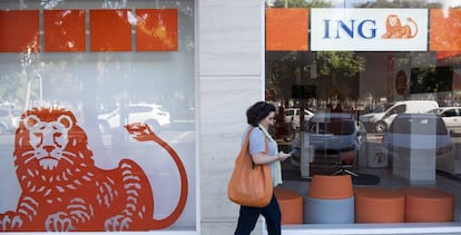 Imagen de una sucursal de ING.