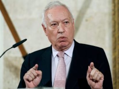 El Ministro de Exteriores, José Manuel García Margallo.