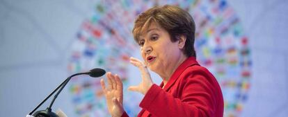 La directora gerente del FMI, Kristalina Georgieva.