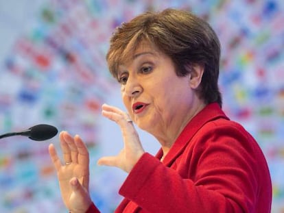 La directora gerente del FMI, Kristalina Georgieva.