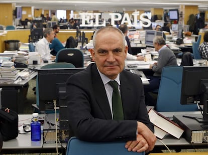 Antonio Caño, na redação do EL PAÍS.