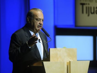 El empresario mexicano Carlos Slim.