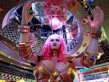 Una de las máquinas del Robot Restaurant.