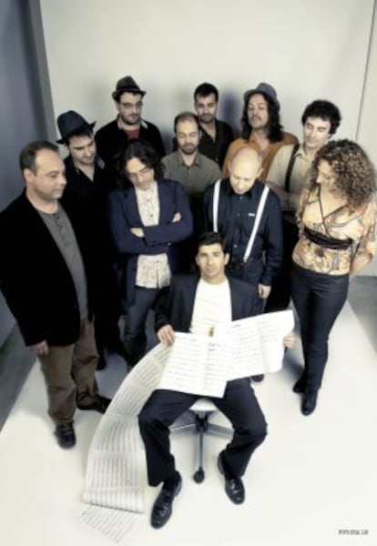 La Orquesta Voland, al completo.