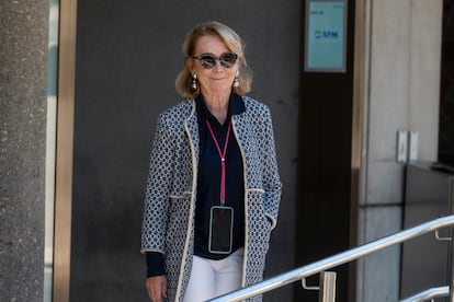 La expresidenta de la Comunidad de Madrid Esperanza Aguirre.