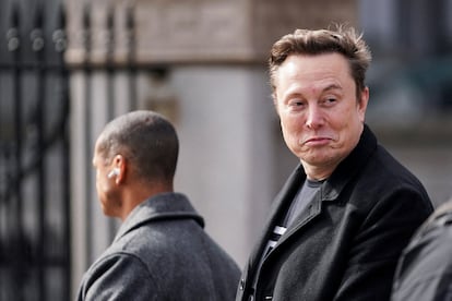 Elon Musk in Washington on February 13.