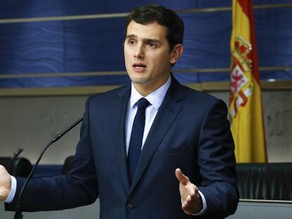 Albert Rivera, en una imagen de archivo. 