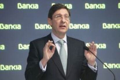 José Ignacio Goirigolzarri, presidente de Bankia