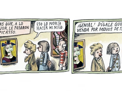 Cosas que, a lo mejor, le pasaron a Picasso