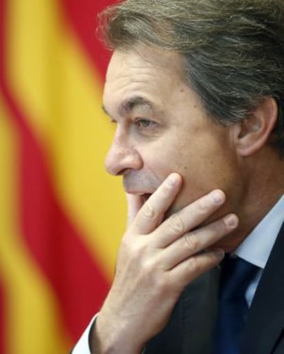 El president de la Generalitat, Artur Mas.
