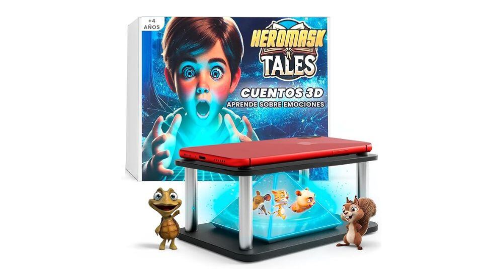 Cuenta cuentos que ayuda a gestionar emociones y a conocer valores útiles.