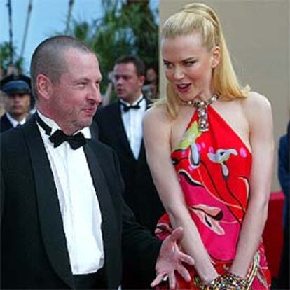 Lars von Trier y Nicole Kidman, el pasado mes de mayo en el Festival de Cannes.