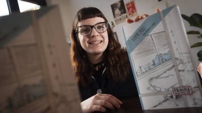 Barcelona, 28/12/2018. Entrevista con la ilustradora Maria Manonelles, para cultura. (Foto: JUAN BARBOSA)