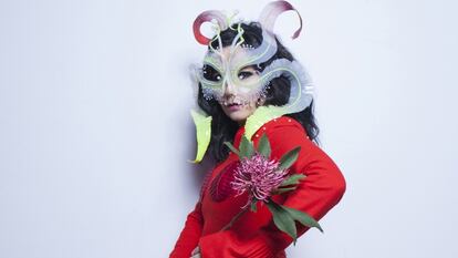 Björk, en la Red Bull Music Academy, celebrada el pasado octubre en Montreal. 