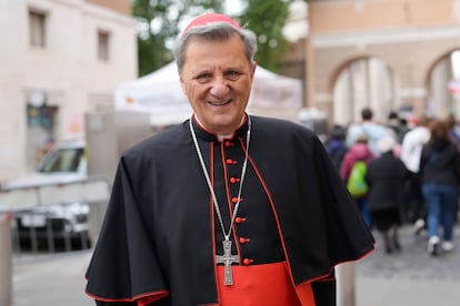 Mario Grech, el 24 de abril en el Vaticano.