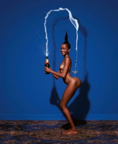 'Carolina', fotografia Jean Paul Goude, original de 1976.