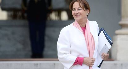 La ministra de Medio Ambiente S&eacute;gol&egrave;ne Royal.