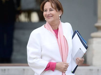 A ministra do Meio Ambiente, Ségolène Royal.