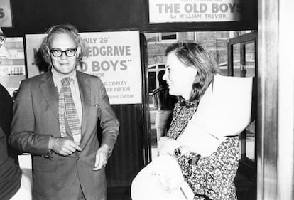 25 de junio de 1971: Robert Lowell y Caroline Blackwood.