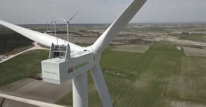 Parque eólico de Iberdrola.