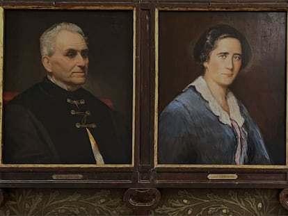 El retrato de Clara Campoamor ha sido recientemente incorporado a la galería de retratos del Ateneo de Madrid.