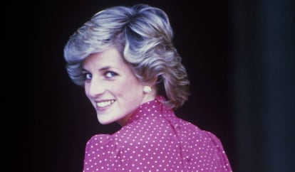 La princesa Diana, en Roma en abril de 1985.