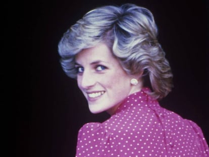 La princesa Diana, en Roma en abril de 1985.