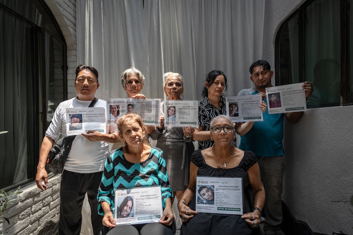 The seven trackers who traveled to Mexico to search for dozens of missing migrants