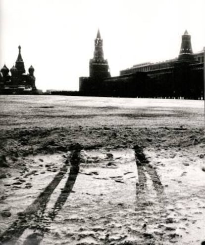 La Plaza Roja de Moscú en diciembre de 1983, en plena Guerra Fría.