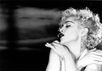 Madonna, en una imagen de su videoclip &#039;Vogue&#039;.