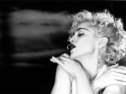 Madonna, en una imagen de su videoclip &#039;Vogue&#039;.