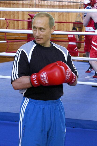 Putin adora el boxeo.