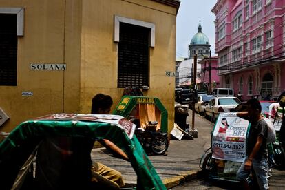 Gran parte de las calles de Intramuros, el barrio hispanohablante por excelencia de Manila, mantiene sus nombres en español.