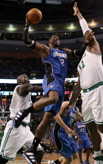 Imagen del partido Celtics-Orlando.