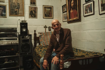 Porfirio Garcés en su casa en Jericó, el 4 de junio.
