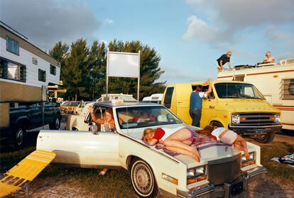 Cocoa Beach, Florida I 1983. Del libro 'Recreation' publicado por Steidl.