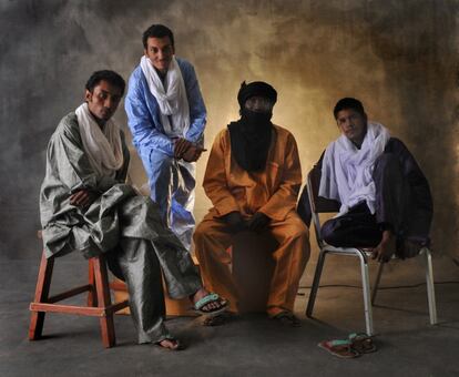 El artista nigerino Bombino y su banda / Foto Griot