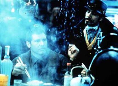 Harrison Ford, en <i>Blade runner,</i> de Ridley Scott.