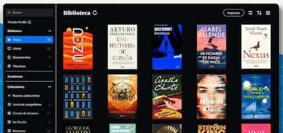 Contenido accesible con la app Kindle para Windows