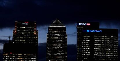 Canary Wharf, en Londres.