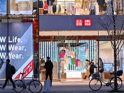 Fachada de una de las tiendas de Uniqlo.