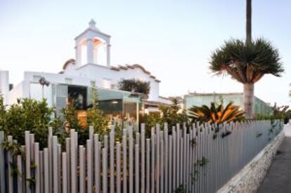 Exterior del restaurante de Quique Dacosta, en Denia.