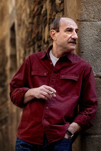 Pius Alibek, ayer, en el barrio barcelonés de Gràcia.