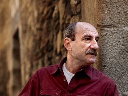 Pius Alibek, ayer, en el barrio barcelonés de Gràcia.