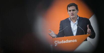 El presiente de Ciudadanos, Albert Rivera.