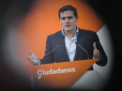 El presiente de Ciudadanos, Albert Rivera.