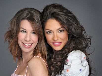 Celia Montalbán, izquierda, y Patricia Pérez.